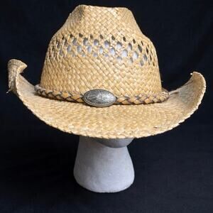 Tan & Silver Toby Keith Cowboy Hat
